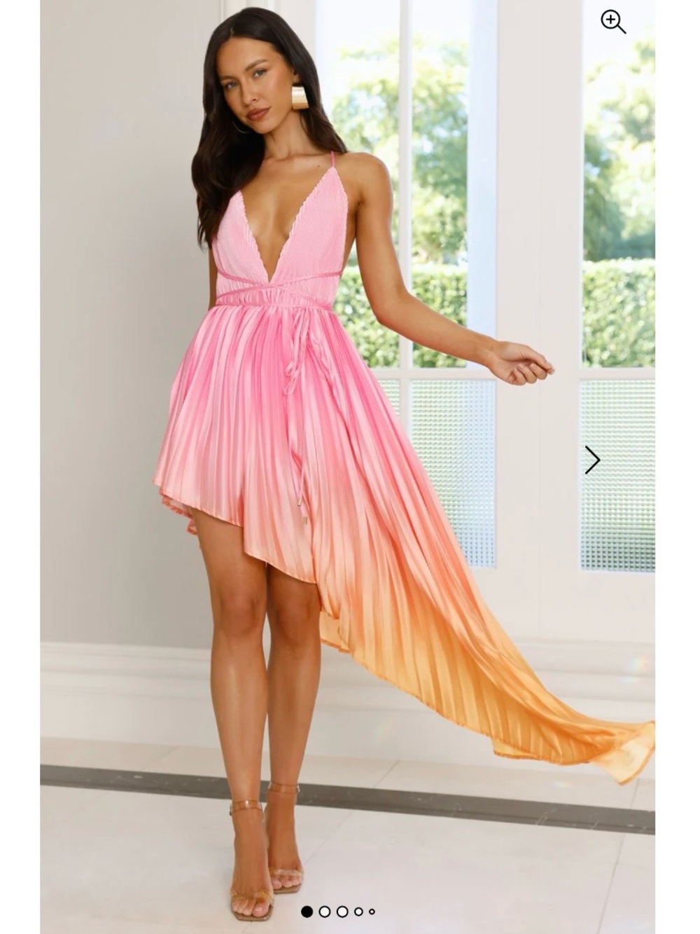 NWT Hello Molly Afterglow Affair Maxi Dress